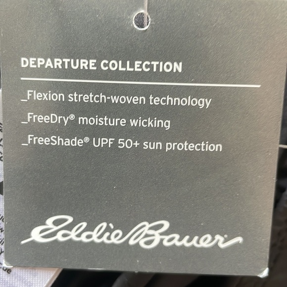 SzL Eddie Bauer Black Departure Jogger NWT - Picture 6 of 7